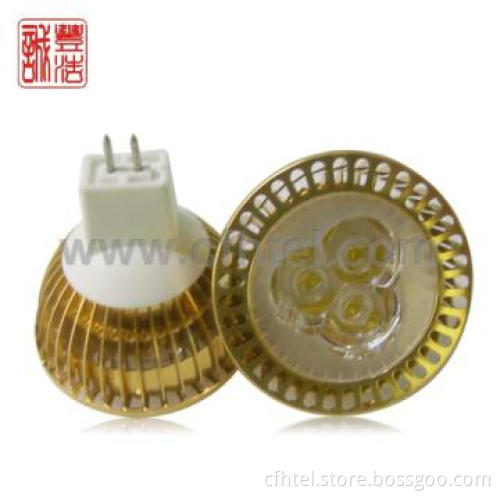 3W MR16 LED Spotlight Of Fin Heatsink